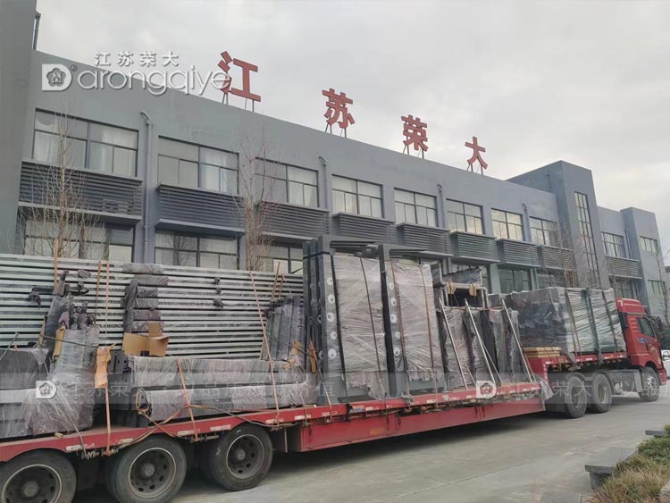 安徽公交候車亭發貨案例